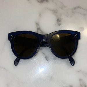 CELINE Baby Audrey Sunglasses, blue!